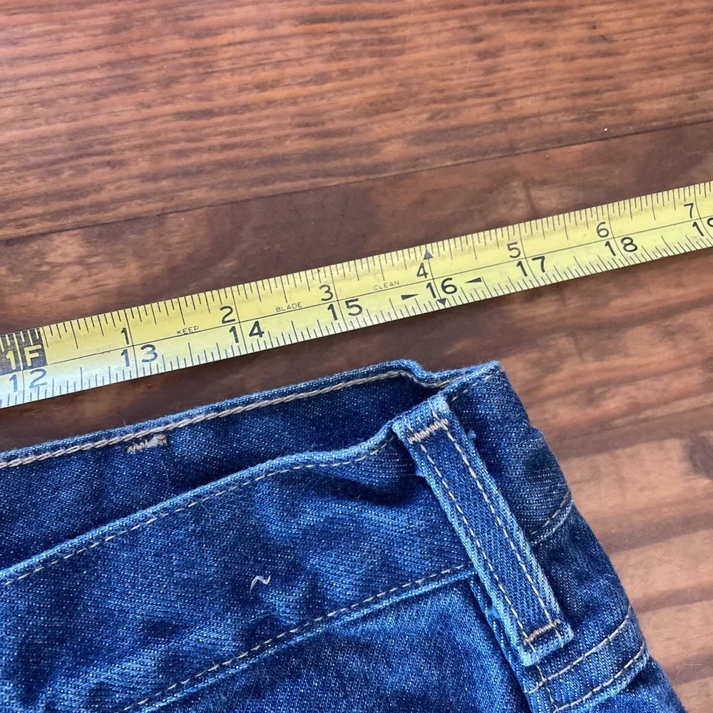 Carhartt Men's Blue Jeans 34x34 work casual utility durable comfort - Picture 4 of 8